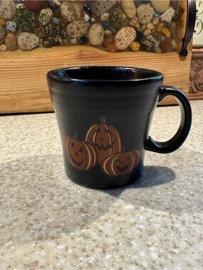FIESTA Black Pumpkin Trio Mug